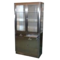 Vitrina Antequirófano Acero Inoxidable