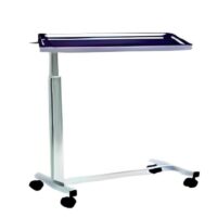 Mesa para Instrumental Acero Cromado Modelo Mayo de Elevación mecánica MIN107