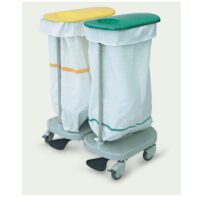 Carro Ropa Sucia  con Pedal y tapa CBP102