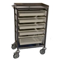 Carro Multiusos acero inoxidable 401